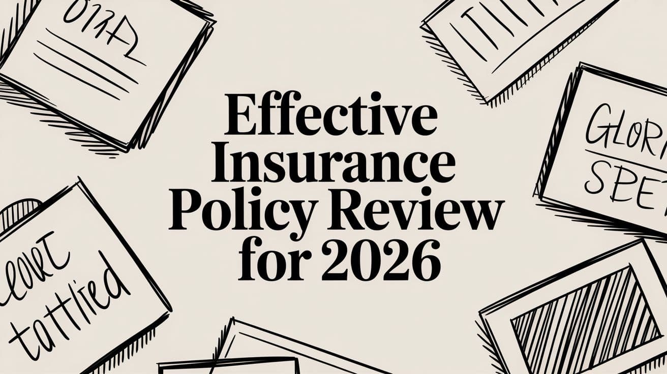 Effective Insurance Policy Review Guide for 2026