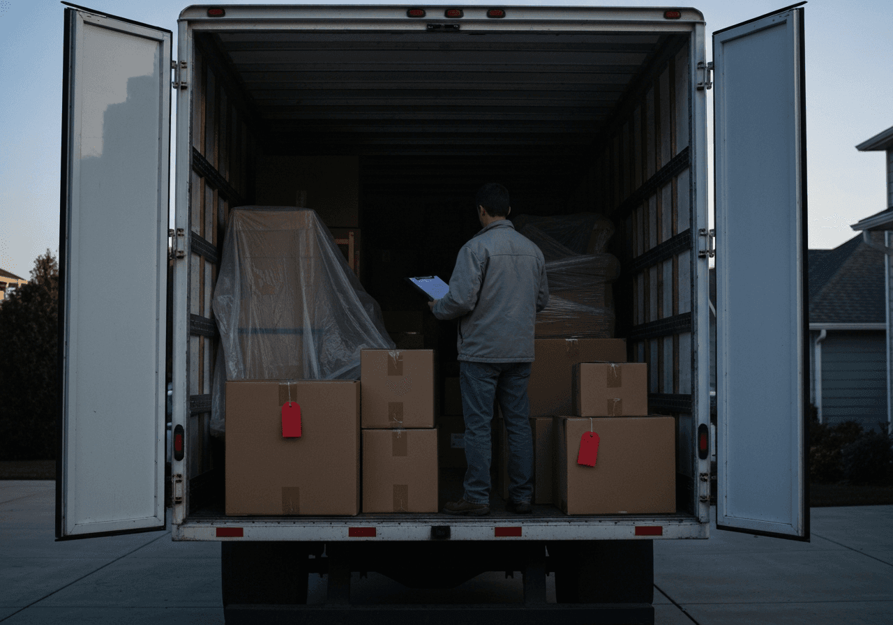 Moving Company Contract: The 110% Rule, the 60-Cents-Per-Pound Trap, and the Hostage-Load Federal Violation