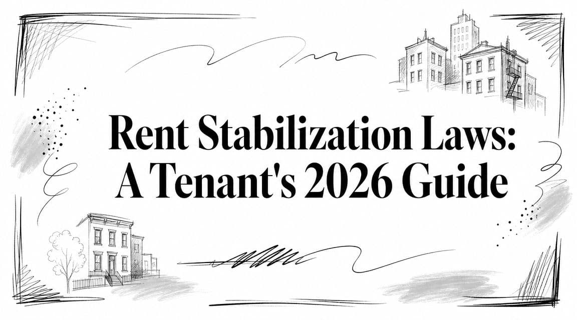 Rent Stabilization Laws: A Tenant's 2026 Guide