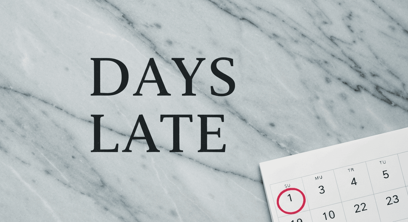 An envelope of returned cash with a red wax-seal lifted, statute pages folded beneath, calendar visible at the edge