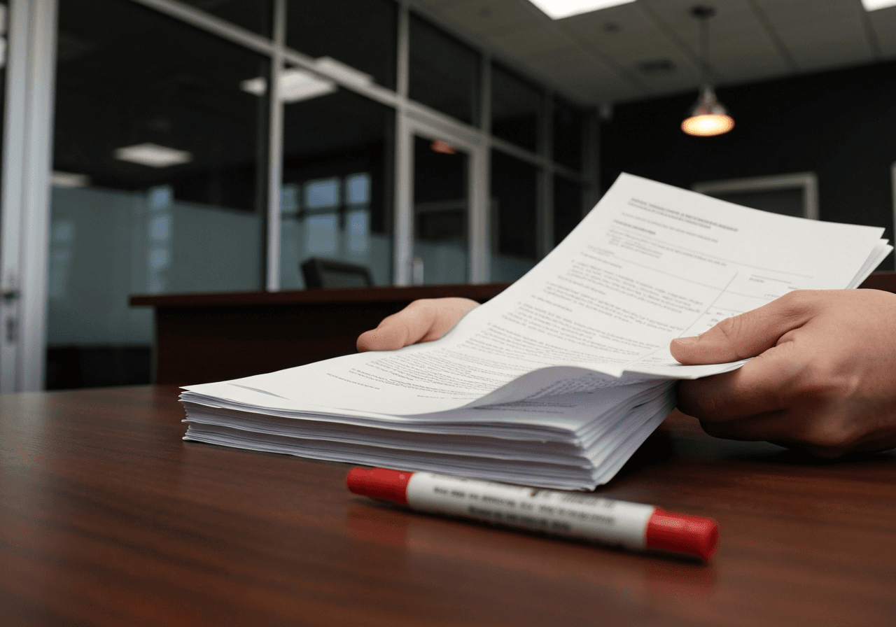 Auto Loan Contract Red Flags: The Seven Shapes