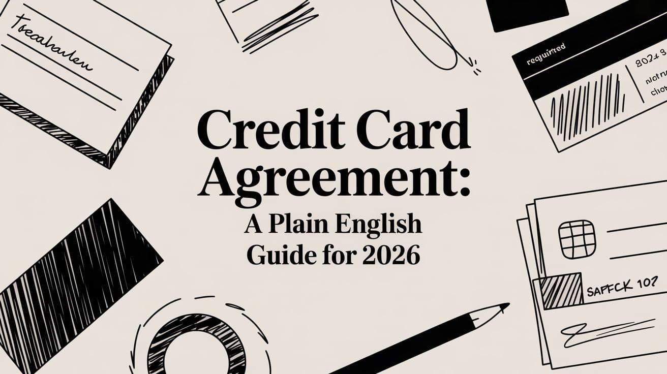 Credit Card Agreement: A Plain English Guide for 2026